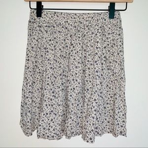 Brandy Melville Floral Skirt